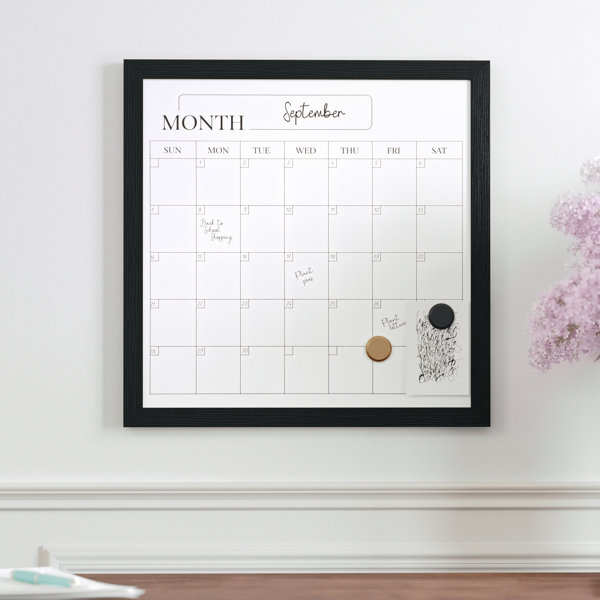 Martha Stewart Everette Magnetic Monthly Calendar Dry Erase Board With martha-stewart-everette-magnetic-monthly-calendar-dry-erase-board-with